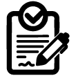 get a quote icon in black