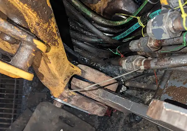 Backhoe pins 2 Backhoe pins 2