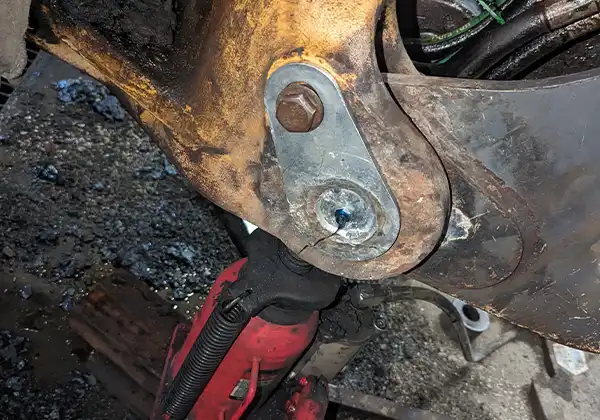 Backhoe pins Backhoe pins