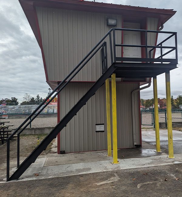 Rockton platform side view Rockton platform side view