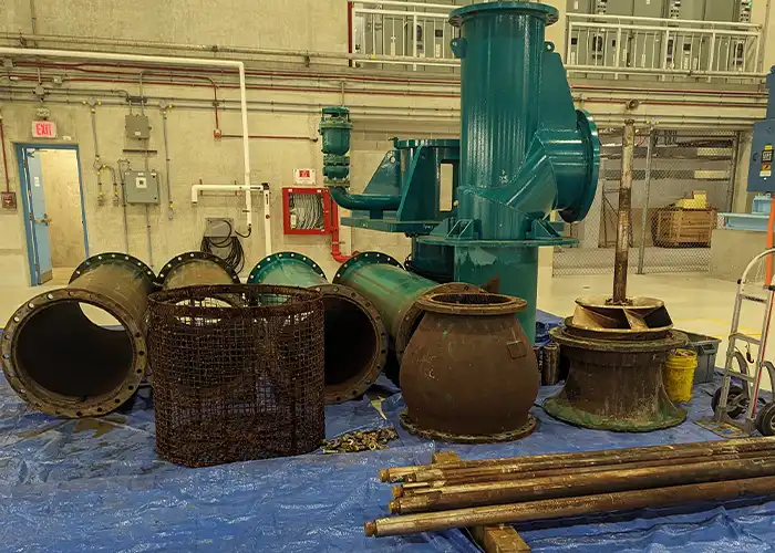 Vertical lift pump dismantle Vertical lift pump dismantle